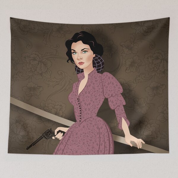 Item preview, Scarlett fires designed and sold by AleMogolloArt.