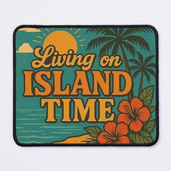 Item preview, Living On Island Time - Island, beach, palm trees and the sea - No. 08 - 9216x9216 designed and sold by darky72.