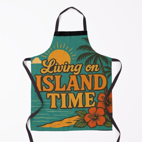 Item preview, Living On Island Time - Island, beach, palm trees and the sea - No. 08 - 9216x9216 designed and sold by darky72.