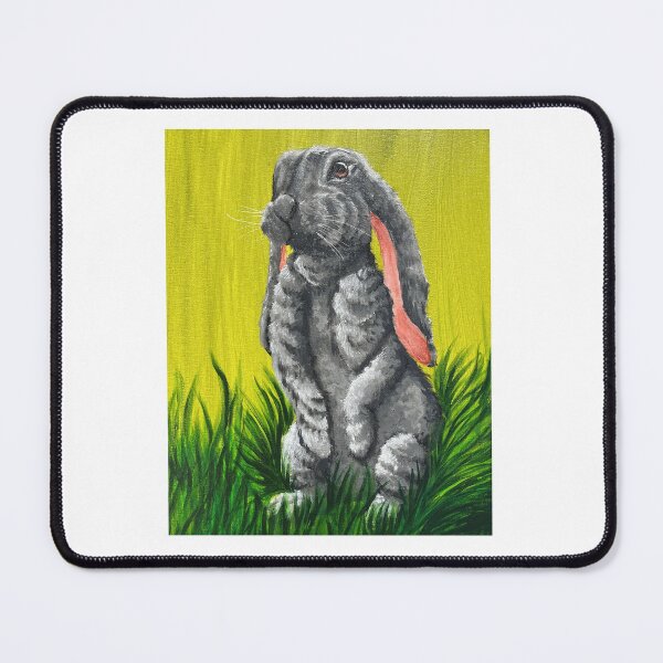 Item preview, Long Eared Bunny in the Grass designed and sold by HBOriginalsArt.