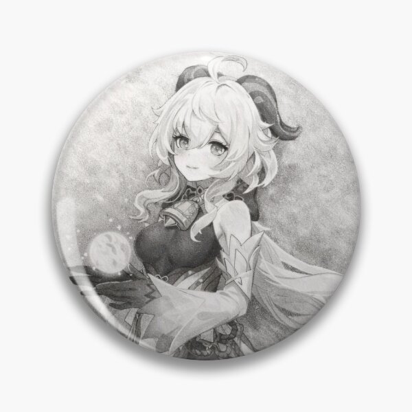 Item preview, Ganyu Genshin Impact Hand Drawn Design designed and sold by AnimeHentaiArt.
