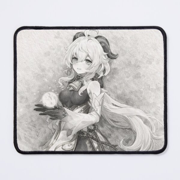Item preview, Ganyu Genshin Impact Hand Drawn Design designed and sold by AnimeHentaiArt.