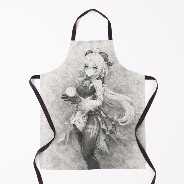 Item preview, Ganyu Genshin Impact Hand Drawn Design designed and sold by AnimeHentaiArt.