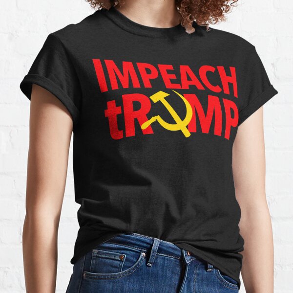 IMPEACH tRUMP - lowercase t Classic T-Shirt