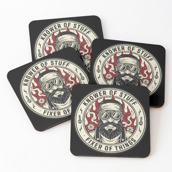 Item preview, Knower of Stuff Fixer of Things Funny Handyman Dad Husband designed and sold by Kestovi.