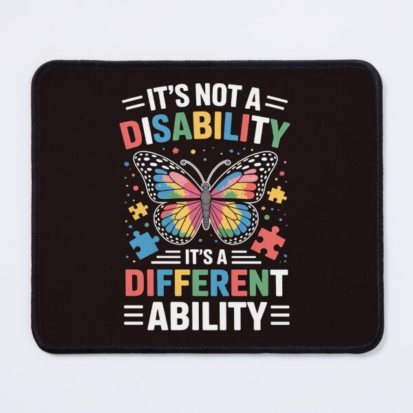 Item preview, It's Not A Disability It's A Different Ability designed and sold by MichaelStalkas.