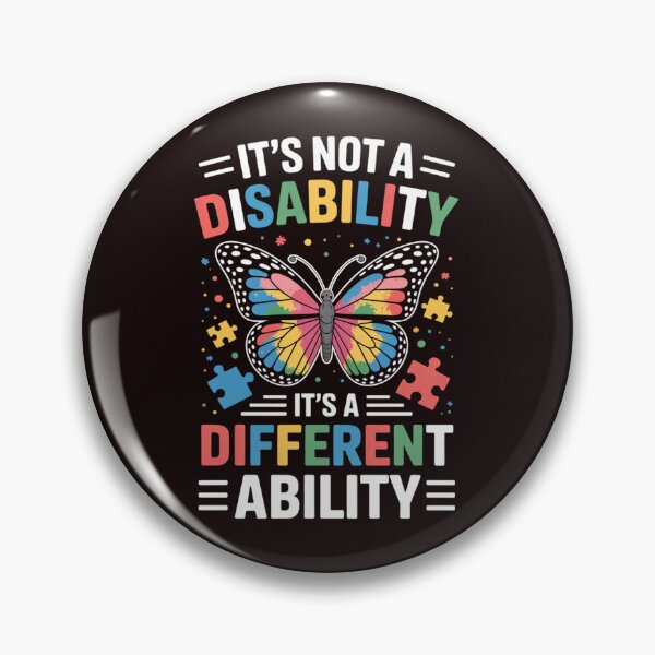 Item preview, It's Not A Disability It's A Different Ability designed and sold by MichaelStalkas.