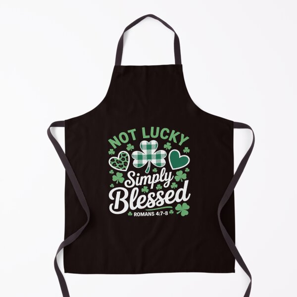 Item preview, Not Lucky Simply Blessed Christian Shamrocks St Patricks Day designed and sold by MichaelStalkas.