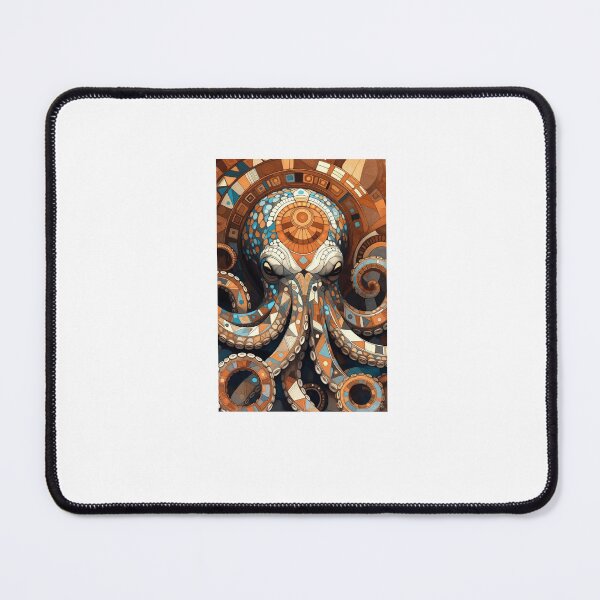 Item preview, Abstract geometric octopus designed and sold by Otherworld creations.