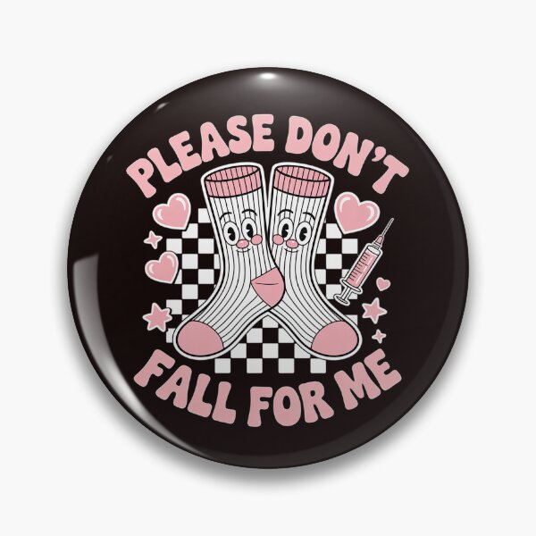 Item preview, Nurse Valentine Non Slip Socks Please Don't Fall For Me designed and sold by MichaelStalkas.