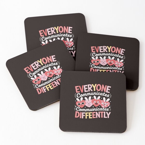 Item preview, Everyone Communicates Differently Special Education Autism designed and sold by MichaelStalkas.