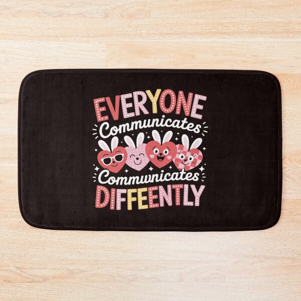 Item preview, Everyone Communicates Differently Special Education Autism designed and sold by MichaelStalkas.