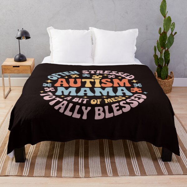 Item preview, Autism Mama Groovy Autism Awareness Inspirational designed and sold by MichaelStalkas.