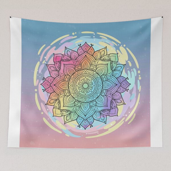 Item preview, Colorful Mandala designed and sold by mezzilicious.
