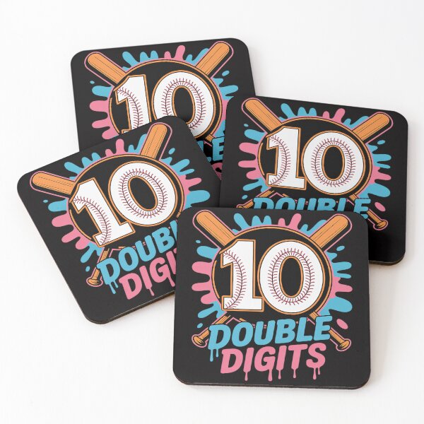 Item preview, Baseball Drip 10th Birthday Boy Double Digits Ice Cream Drip designed and sold by Vexat062Art.