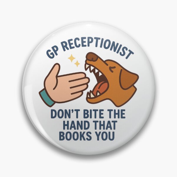 Item preview, Funny GP Receptionist Gift Medical Admin Humor Design designed and sold by ArcanePrintsxo.