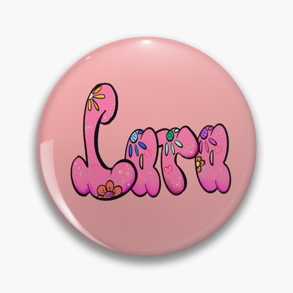 Item preview, Lara, nombre popular para niñas, nombre de mujer en caligrafía rosa. Lara designed and sold by Artonmytee.