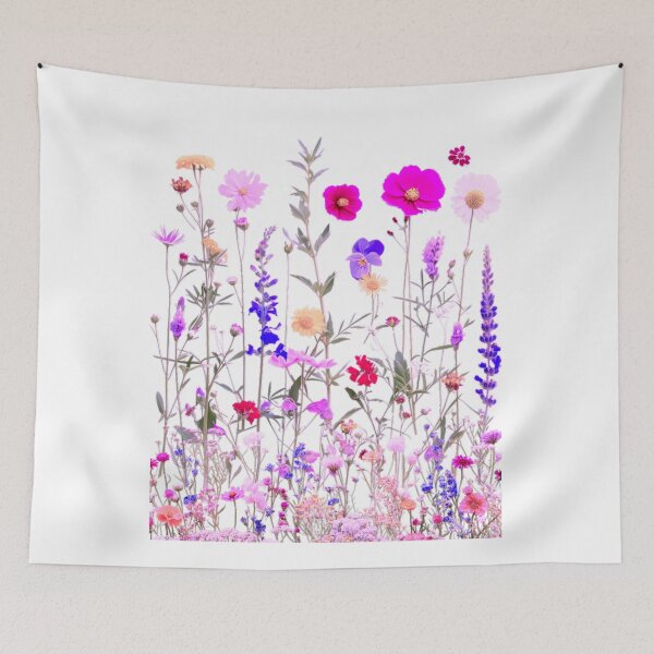 Item preview, Wild Flower Pattern Art designed and sold by KATKattalestv.