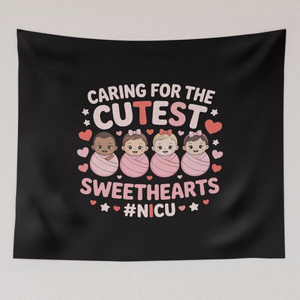 Item preview, Caring For The Cutest Nicu Nurse Valentines Gir designed and sold by Vexat062Art.