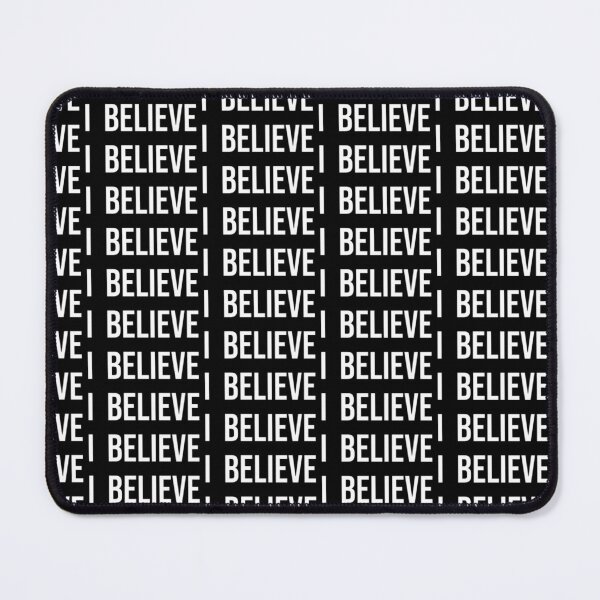 Item preview, I Believe Statement Design Minimalist Thought Provoking Apparel designed and sold by ArcanePrintsxo.