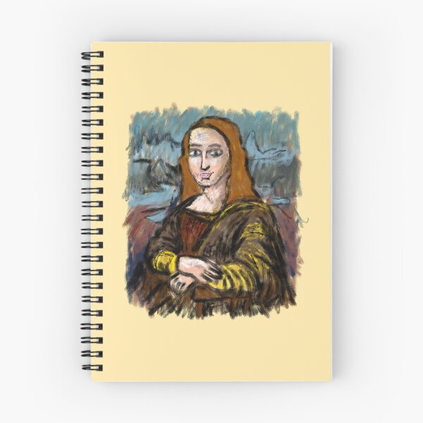 Item preview, Mona Lisa In Crayon  designed and sold by Kate Miller Illustrator.