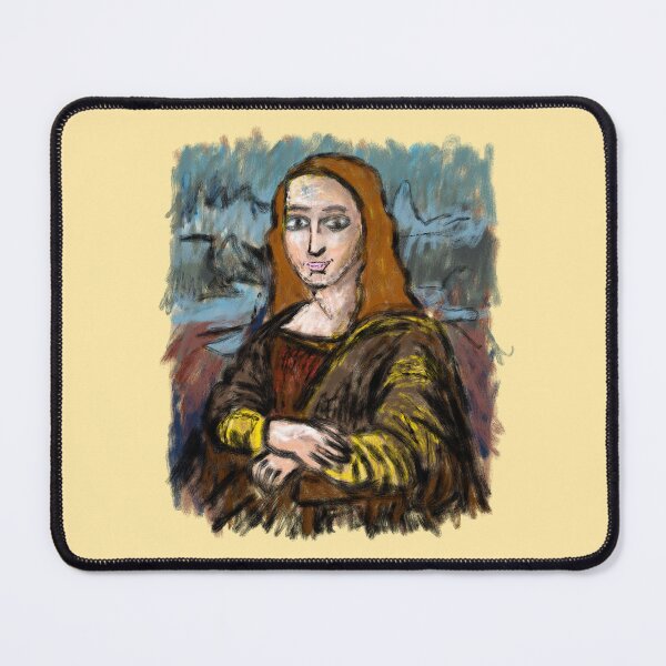 Item preview, Mona Lisa In Crayon designed and sold by Kate Miller Illustrator.