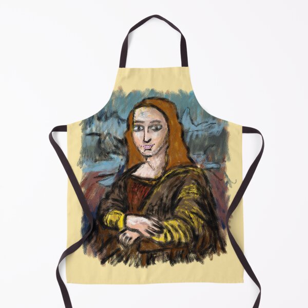Item preview, Mona Lisa In Crayon designed and sold by Kate Miller Illustrator.