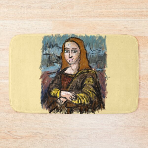 Item preview, Mona Lisa In Crayon  designed and sold by Kate Miller Illustrator.