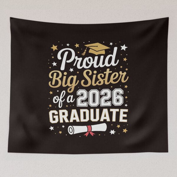 Item preview, Proud Big-Sister of 2026 Graduate Awesome Family designed and sold by MichaelStalkas.
