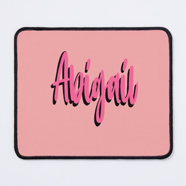 Item preview, Abigail Name - Top 10 Best Personalized gift for girls and women in pink 2 designed and sold by Artonmytee.