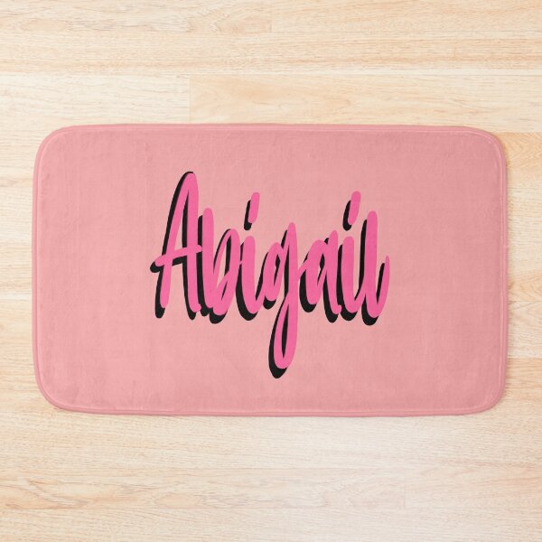 Item preview, Abigail Name - Top 10 Best Personalized gift for girls and women in pink 2 designed and sold by Artonmytee.