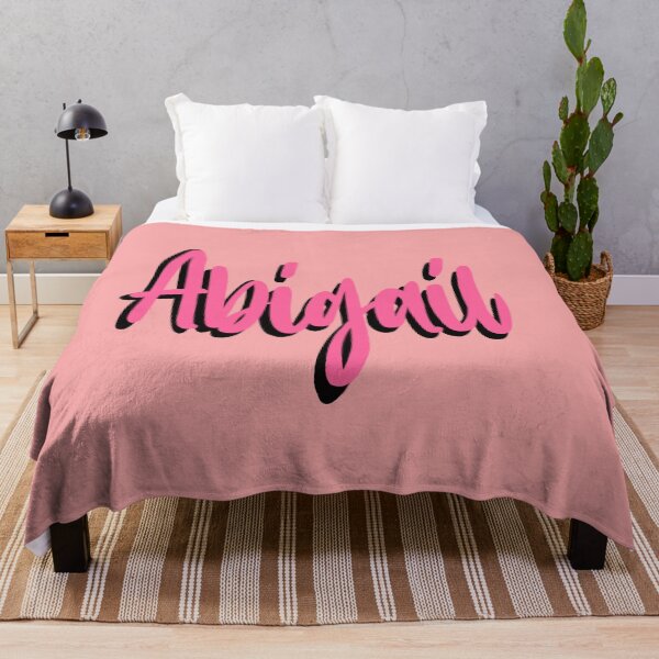 Item preview, Abigail Name - Top 10 Best Personalized gift for girls and women in pink 2 designed and sold by Artonmytee.