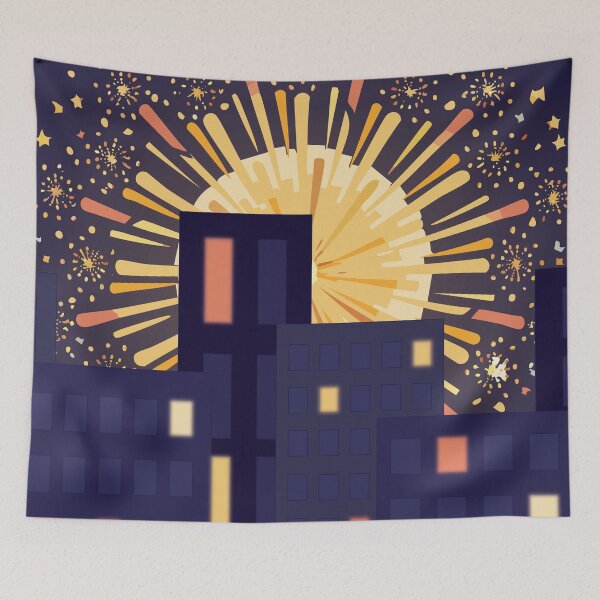 Item preview, Happy New Year! designed and sold by SimplyAnArtist.
