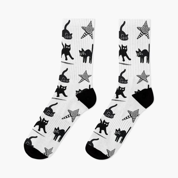 Item preview, Spooky Black Cat Bundle – Cute Aesthetic Feline  designed and sold by sarahdoesdesign.