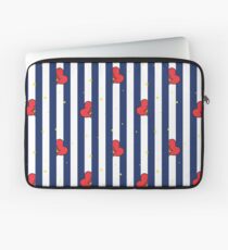 BT21 Tata Striped Pajamas Pattern Laptop Sleeve