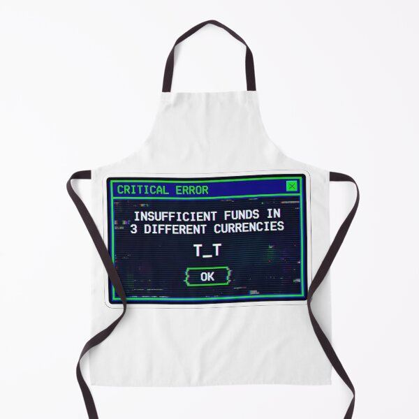 Item preview, Currency Crisis Glitch Error Window Study Abroad Broke Student Y2K Aesthetic designed and sold by StickyGuys.
