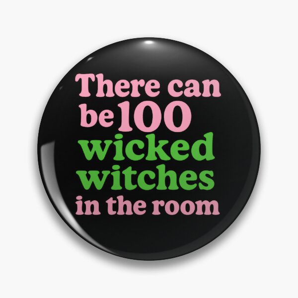 Item preview, Funny Witch Meme Quote Pink Green Retro Aesthetic designed and sold by ArcanePrintsxo.