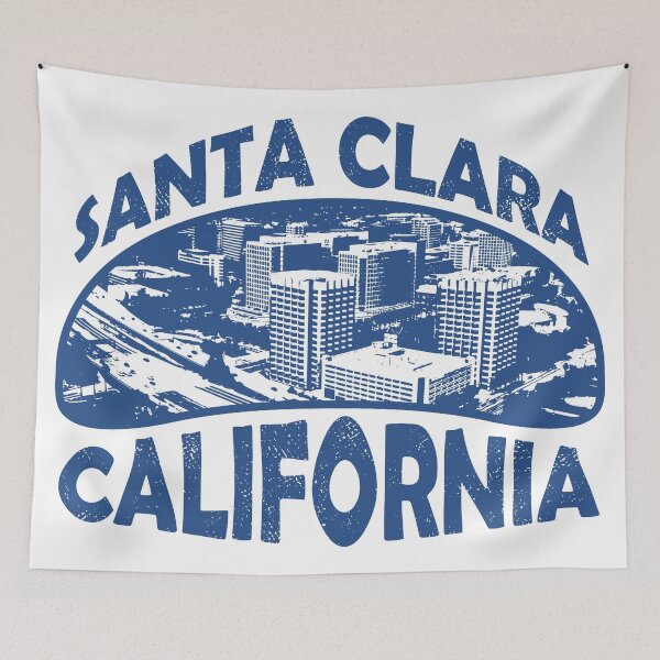 Item preview, Santa Clara California  designed and sold by ArtNoveltee.