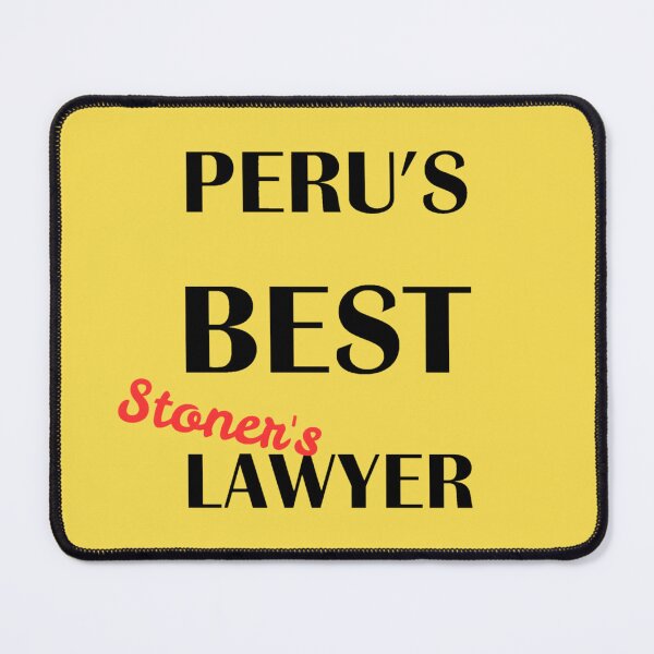 Item preview, Peru's Best stoner's lawyer yellow designed and sold by Etnocacherismo.