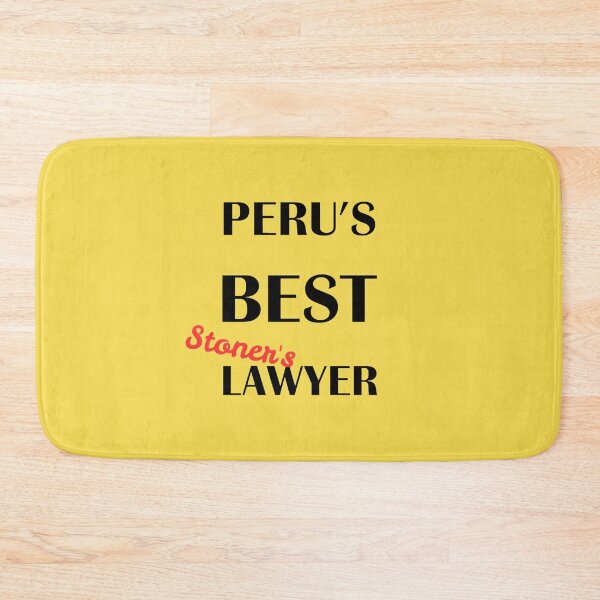 Item preview, Peru's Best stoner's lawyer yellow designed and sold by Etnocacherismo.