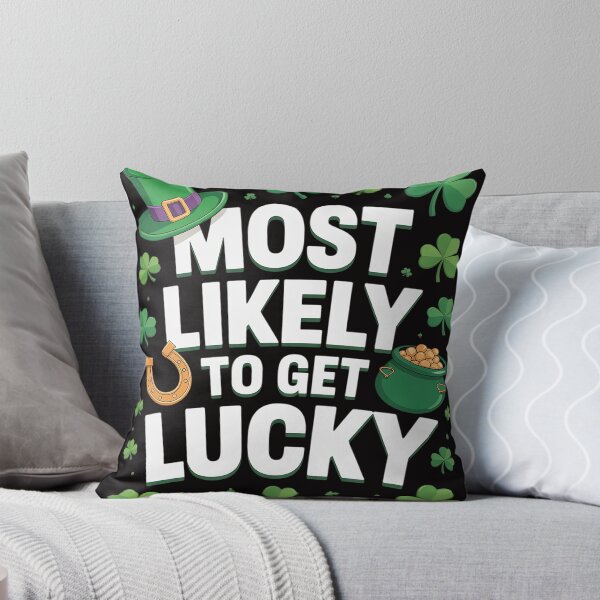 Item preview, St Patricks Day Most Likely To Get Lucky Matching Men designed and sold by HudsonErik.