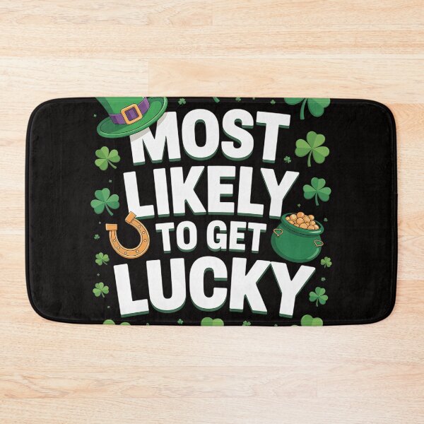 Item preview, St Patricks Day Most Likely To Get Lucky Matching Men designed and sold by HudsonErik.