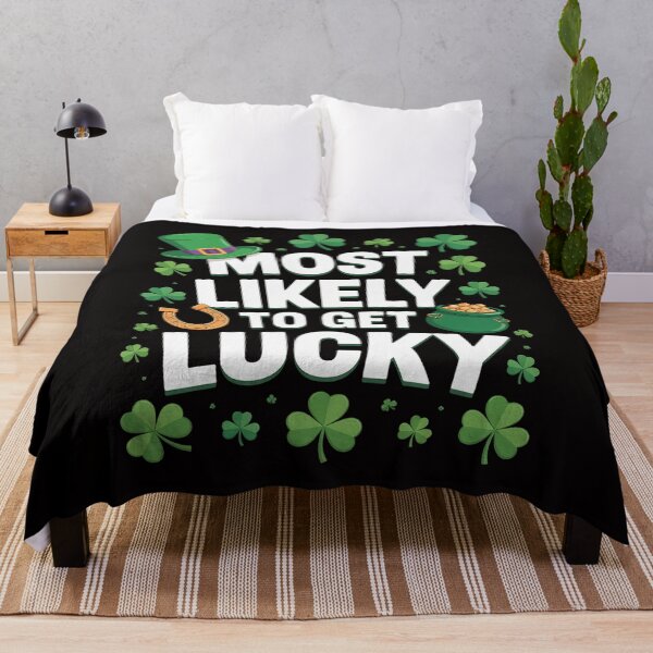 Item preview, St Patricks Day Most Likely To Get Lucky Matching Men designed and sold by HudsonErik.