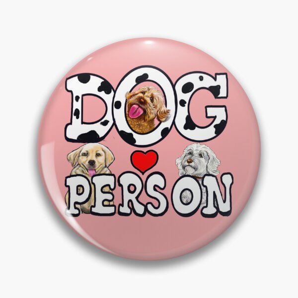 Item preview, Dog person Cute dogs,love heart and spots pattern. Cavapoo and German shepherd puppies designed and sold by Artonmytee.