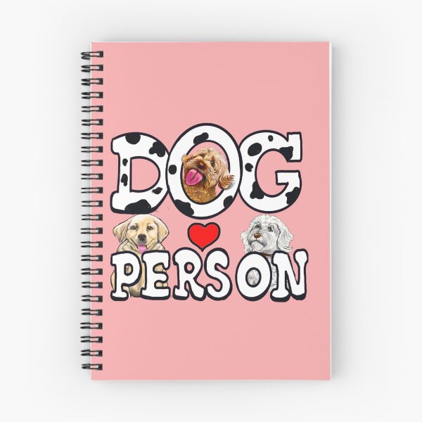 Item preview, Dog person Cute dogs,love heart and spots pattern. Cavapoo and German shepherd puppies designed and sold by Artonmytee.