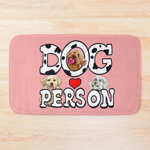 Item preview, Dog person Cute dogs,love heart and spots pattern. Cavapoo and German shepherd puppies designed and sold by Artonmytee.