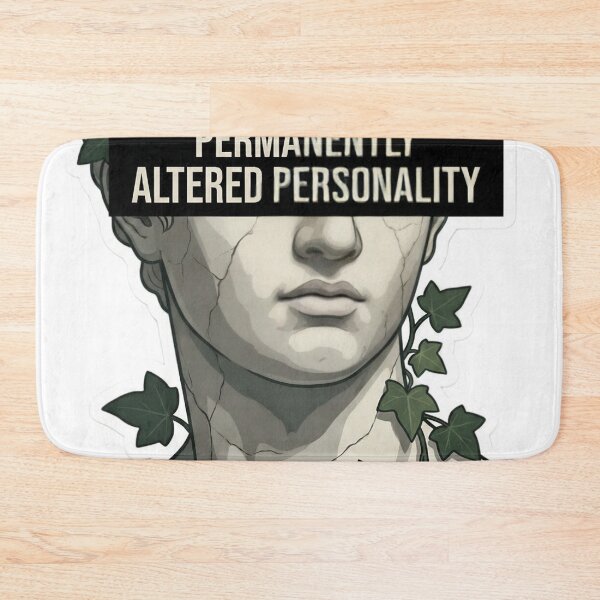 Item preview, Permanently Altered Personality Dark Academia Marble Bust Statue Study Abroad Meme designed and sold by StickyGuys.