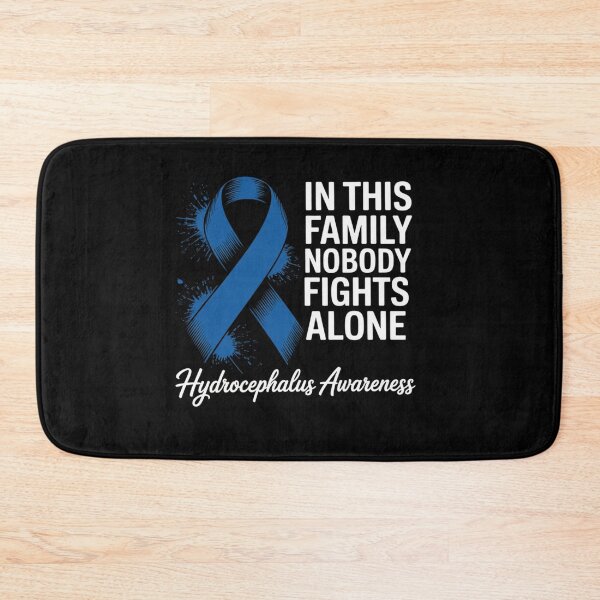 Item preview, Family Support Blue Ribbon Hydrocephalus Awareness designed and sold by Moxizz.