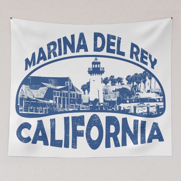 Item preview, Marina Del Rey California  designed and sold by ArtNoveltee.