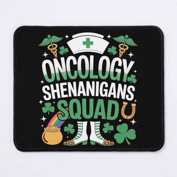 Item preview, Oncology Shenanigans Squad Nurse St Patricks Day designed and sold by HudsonErik.